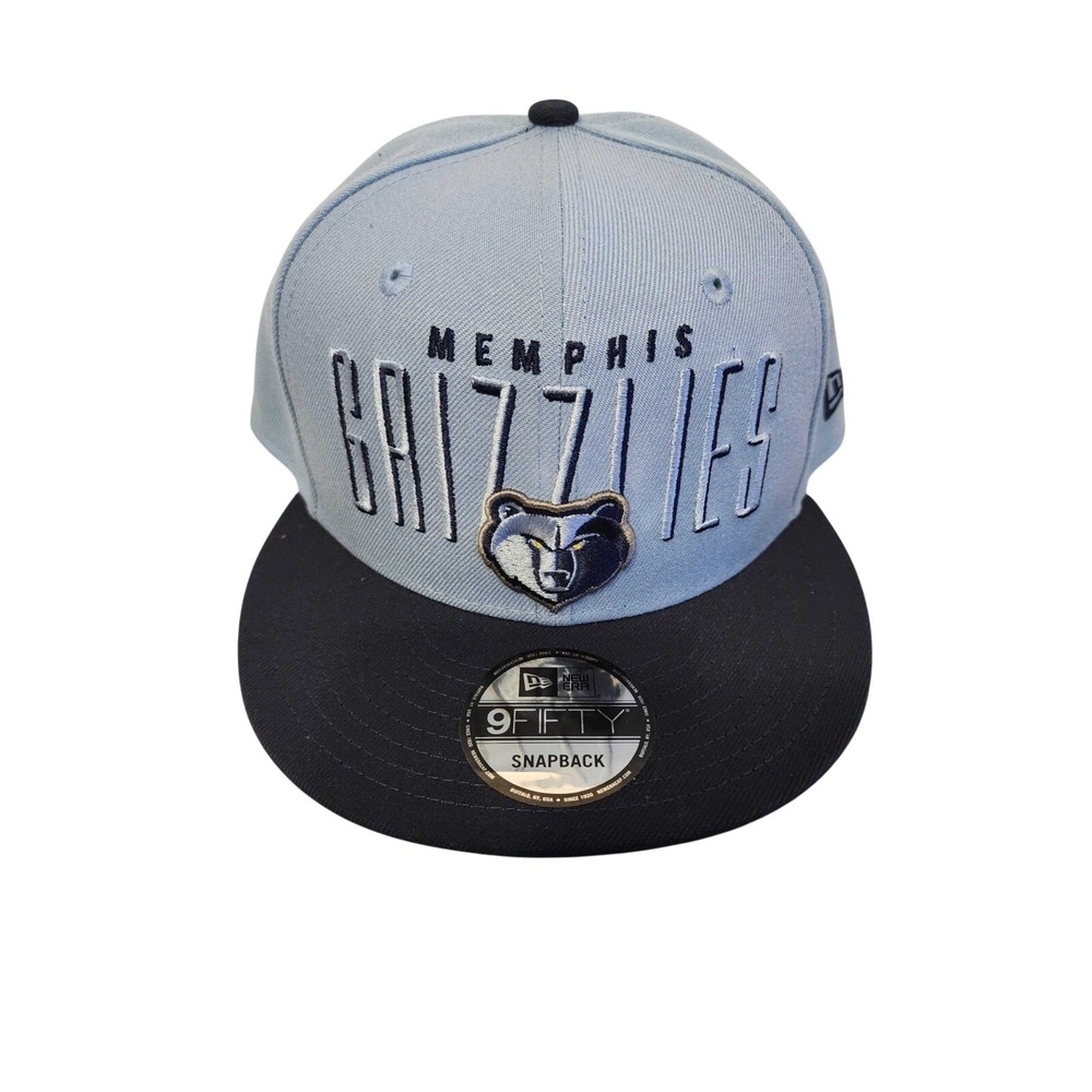 New Era 9FIFTY Memphis Grizzlies Headline NBA Adjustable Snapback Cap‎ Hat NWT